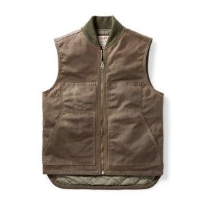 Filson wax work vest with Primaloft